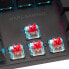 Фото #8 товара Mars Gaming MK422 Black Mechanical Gaming Keyboard RGB Antighosting Mechanical Switch Blue French Language - Full-size (100%) - USB - Mechanical - AZERTY - RGB LED - Black