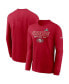 Фото #1 товара Men's Scarlet San Francisco 49ers Super Bowl LVIII Iconic Long Sleeve T-shirt