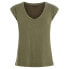 ფოტო #2 პროდუქტის PIECES Kamala short sleeve v neck T-shirt