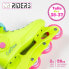 Фото #4 товара Роликовые коньки Colorbaby Neon Yellow CB Riders 36-37 4-колесные