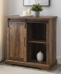 Фото #4 товара Modern Farmhouse Grooved Door Accent TV Stand