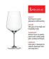Фото #5 товара Style Burgundy Wine Glasses, Set of 4, 22.6 Oz