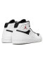 Фото #2 товара Jordan Access Jumpman Leather Sneaker Hakiki Deri Bilekli Spor Ayakkabı Beyaz Siyah