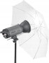 Фото #3 товара Lampa studyjna Walimex walimex 2in1 Reflex & Translucent Umbrella white 109cm