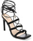 ფოტო #1 პროდუქტის Women's Jamila Tie-Up Sandals