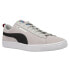 Фото #2 товара Puma Bmw Mms X Suede Lace Up Mens Off White Sneakers Casual Shoes 30711602