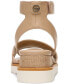 Фото #3 товара Women's Constancia Memory Foam Ankle Strap Wedge Sandals, Created for Macy's