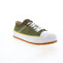 Фото #4 товара Diesel S-Principia Low Mens Green Canvas Lace Up Lifestyle Sneakers Shoes