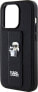 Karl Lagerfeld Karl Lagerfeld KLHCP15XGSAKCPK iPhone 15 Pro Max 6.7" czarny/black hardcase Gripstand Saffiano Karl&Choupette Pins - фото #7