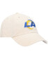 Фото #4 товара Men's Bone Los Angeles Rams Secondary Clean Up Adjustable Hat