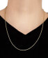Фото #3 товара Macy's glitter Rope 24" Chain Necklace (1-7/8mm) in 14k Gold