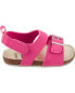 Baby Buckle Faux Cork Sandals 3