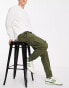 Only & Sons slim fit cuffed cargo in khaki