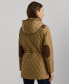 ფოტო #2 პროდუქტის Women's Hooded Quilted Coat