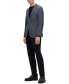 Фото #4 товара Men's Regular-Fit Jacket in Micro-Patterned Cloth