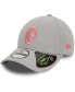 Фото #1 товара Men's Gray AC Milan Seasonal Color 9FORTY Adjustable Hat