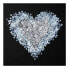 Фото #1 товара Glasbild Diamant Herz