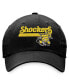 ფოტო #3 პროდუქტის Men's Black Wichita State Shockers Slice Adjustable Hat