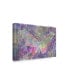 Фото #2 товара Cora Niele 'Purple Pink Butterfly Watercolor' Canvas Art - 24" x 16" x 2"