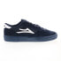 Lakai Cambridge MS3220252A00 Mens Blue Suede Skate Inspired Sneakers Shoes