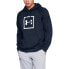 Фото #1 товара [1329745-408] Mens Under Armour Rival Fleece Box Logo Hoodie