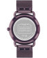 Фото #3 товара Часы и аксессуары Coach Elliot фиолетовые сетчатый браслет из нержавеющей стали 36 мм