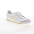 Фото #2 товара Gola Harrier 50 Leather CMA504 Mens White Leather Lifestyle Sneakers Shoes 7