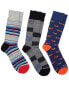 Фото #1 товара Unsimply Stitched 3Pk Crew Socks Men's