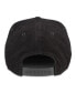 Men's Black Boston Bruins Corduroy Chain Stitch Adjustable Hat