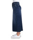 Juniors' 5-Pocket Midi Denim Skirt
