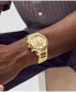 ფოტო #6 პროდუქტის Men's Bold Verso Yellow Ionic Gold-Tone Plated Steel Bracelet Watch 44mm