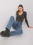 Фото #7 товара Spodnie jeans-MR-SP-351.72P-ciemny niebieski