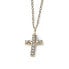 Timeless gilded necklace with a cross People 12271G
