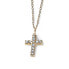 Timeless gilded necklace with a cross People 12271G