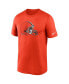 Фото #3 товара Men's Orange Cleveland Browns Logo Essential Legend Performance T-shirt