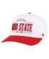 Фото #1 товара Men's White Ohio State Buckeyes Streamline Hitch Adjustable Hat