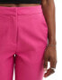 Фото #5 товара French Connection tailored tapered trouser co-ord in pink