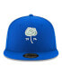 ფოტო #2 პროდუქტის Men's Blue Seattle Sounders FC Carnation 9FIFTY Snapback Hat