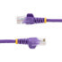 Фото #2 товара StarTech.com Cat5e Ethernet Patch Cable with Snagless RJ45 Connectors - 7 m - Purple - 7 m - Cat5e - U/UTP (UTP) - RJ-45 - RJ-45