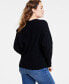 ფოტო #2 პროდუქტის Women's Dolman-Sleeve Crewneck Sweater, Created for Macy's