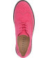 ფოტო #4 პროდუქტის Women's Claudiya Wingtip Oxford Lug Sole Flats