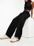 Object mid rise pull on smart trouser in black