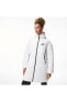 Фото #1 товара Длинное женское белое пальто Nike Therma-FIT Repel