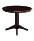 36" Round Top Pedestal Table - 28.9"H - фото #6