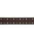 ფოტო #4 პროდუქტის Men's Grommet and Stud Leather Belt