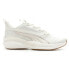 Фото #2 товара Puma Hyperdrive Profoam Speed Mono Luxe Lace Up Womens White Sneakers Casual Sh