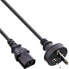 Фото #2 товара InLine power cable - Australia to 3pin IEC C13 male - 1.8m