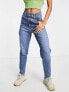 Женские джинсы Levis Mom-Jeans mit hohem Bund in mittlerer Waschung W30 L27 - фото #7