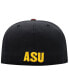 ფოტო #3 პროდუქტის Men's Black, Maroon Arizona State Sun Devils Team Color Two-Tone Fitted Hat