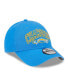 ფოტო #3 პროდუქტის Men's Powder Blue Los Angeles Chargers Outline 9FORTY Snapback Hat